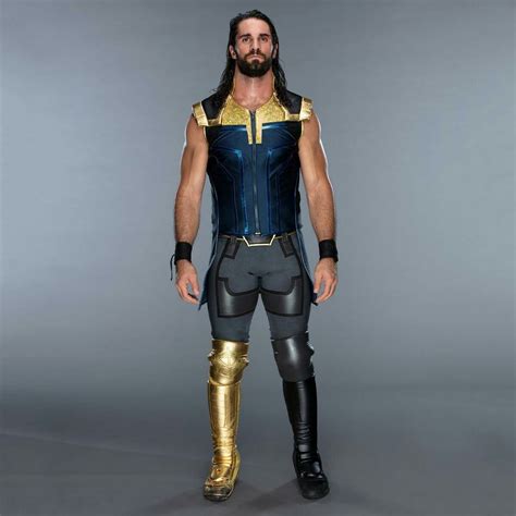 seth rollins thanos attire.